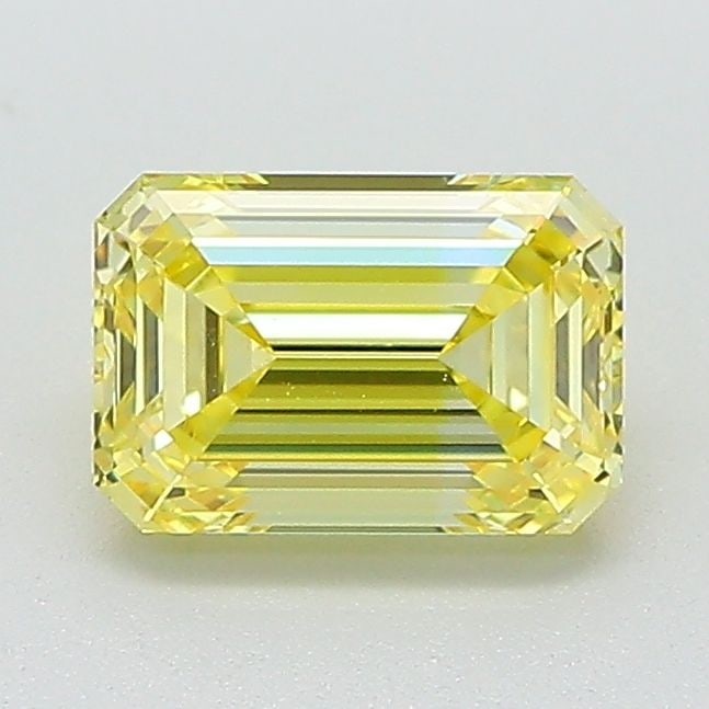 Loose Diamond - EMERALD 1.16ct Fancy Vivid Yellow VVS2 (1 of 1)