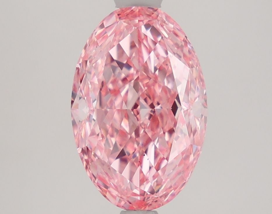 Loose Diamond - OVAL 2.55ct Fancy Vivid Pink VS2: Loose Diamond - OVAL 2.55ct Fancy Vivid Pink VS2 Source: This is a real non-mined Diamond that has been grown in a lab Shape: OVAL Carats: 2.55 Color: Fancy Vivid Pink Certification: IGI Video: