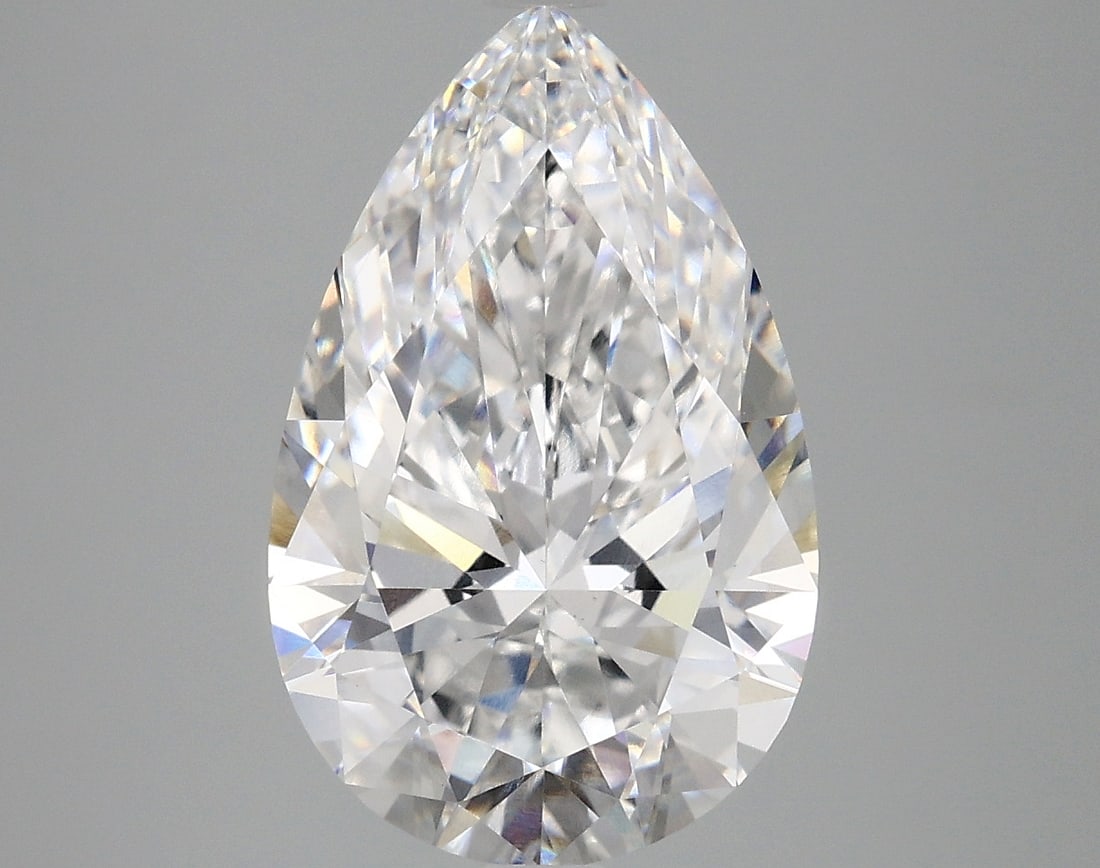 Loose Diamond - PEAR 4.43ct D VS1: Loose Diamond - PEAR 4.43ct D VS1 Source: This is a real non-mined Diamond that has been grown in a lab Shape: PEAR Carats: 4.43 Color: D Clarity: VS1 Certification: IGI PLEASE NOTE: Framed, Large, or