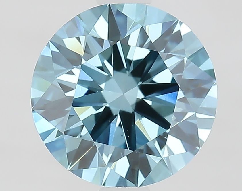 Ideal Loose Diamond - ROUND 1.59ct Fancy Vivid Blue VS1: Ideal Loose Diamond - ROUND 1.59ct Fancy Vivid Blue VS1 Source: This is a real non-mined Diamond that has been grown in a lab Shape: ROUND Carats: 1.59 Color: Fancy Vivid Blue Certification: IGI Video