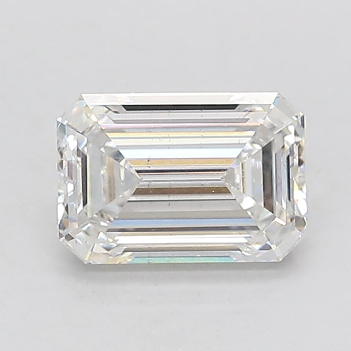 Loose Diamond - EMERALD 1.2ct E VS2: Loose Diamond - EMERALD 1.2ct E VS2 Source: This is a real non-mined Diamond that has been grown in a lab Shape: EMERALD Carats: 1.2 Color: E Clarity: VS2 Certification: IGI PLEASE NOTE: Framed, Large