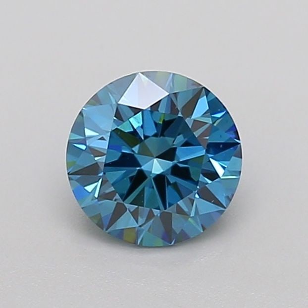 Ideal Loose Diamond - ROUND 1.03ct Fancy Vivid Blue VS1: Ideal Loose Diamond - ROUND 1.03ct Fancy Vivid Blue VS1 Source: This is a real non-mined Diamond that has been grown in a lab Shape: ROUND Carats: 1.03 Color: Fancy Vivid Blue Certification: IGI Video