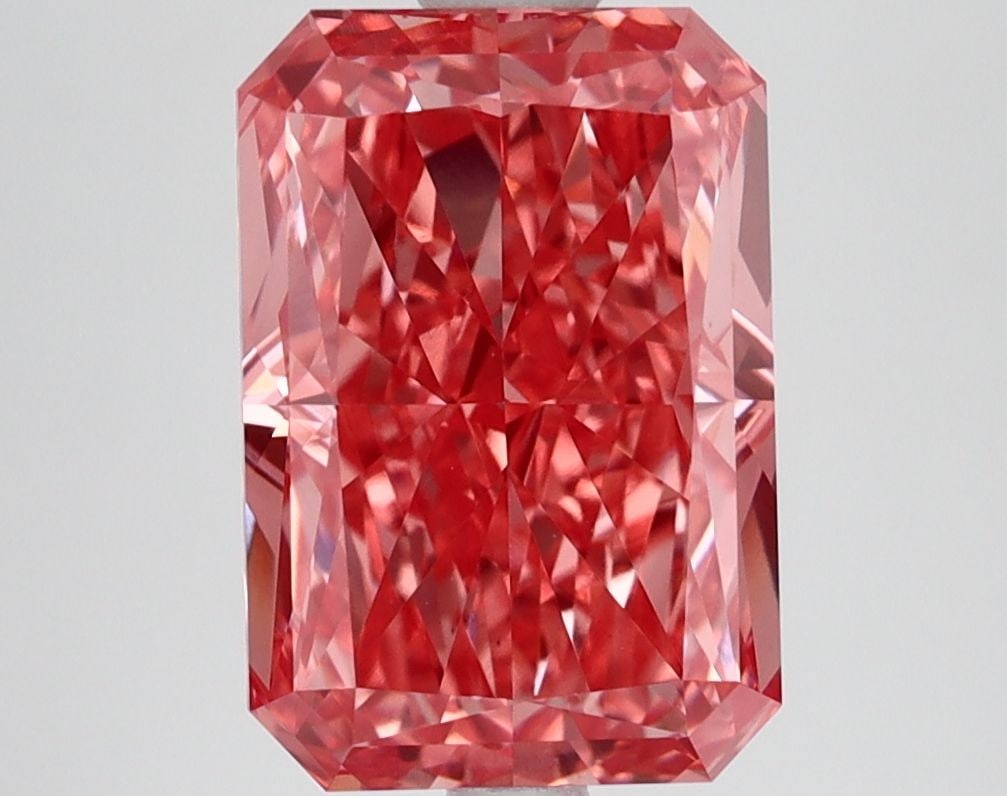 Loose Diamond - RADIANT 3.66ct Fancy Vivid Pink VS1: Loose Diamond - RADIANT 3.66ct Fancy Vivid Pink VS1 Source: This is a real non-mined Diamond that has been grown in a lab Shape: RADIANT Carats: 3.66 Color: Fancy Vivid Pink Certification: IGI Video: