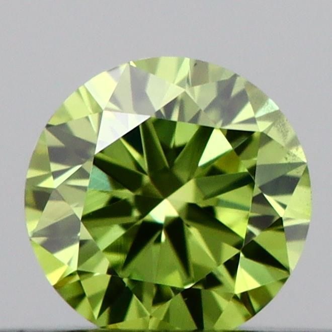 Loose Diamond - ROUND 0.22ct Fancy Vivid Green VS2: Loose Diamond - ROUND 0.22ct Fancy Vivid Green VS2 Source: This is a real non-mined Diamond that has been grown in a lab Shape: ROUND Carats: 0.22 Color: Fancy Vivid Green Certification: IGI Video: