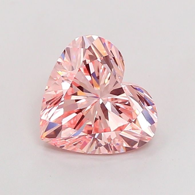 Loose Diamond - HEART 2.99ct Fancy Vivid Pink VS1: Loose Diamond - HEART 2.99ct Fancy Vivid Pink VS1 Source: This is a real non-mined Diamond that has been grown in a lab Shape: HEART Carats: 2.99 Color: Fancy Vivid Pink Certification: IGI Video: