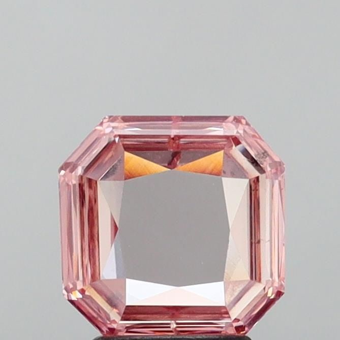 Loose Diamond - ROSE 2.08ct Fancy Intense Pink SI1: Loose Diamond - ROSE 2.08ct Fancy Intense Pink SI1 Source: This is a real non-mined Diamond that has been grown in a lab Shape: ROSE Carats: 2.08 Color: Fancy Intense Pink Certification: NONE Video: