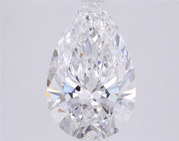 Loose Diamond - PEAR 2.57ct D VS1: Loose Diamond - PEAR 2.57ct D VS1 Source: This is a real non-mined Diamond that has been grown in a lab Shape: PEAR Carats: 2.57 Color: D Clarity: VS1 Certification: IGI PLEASE NOTE: Framed, Large, or