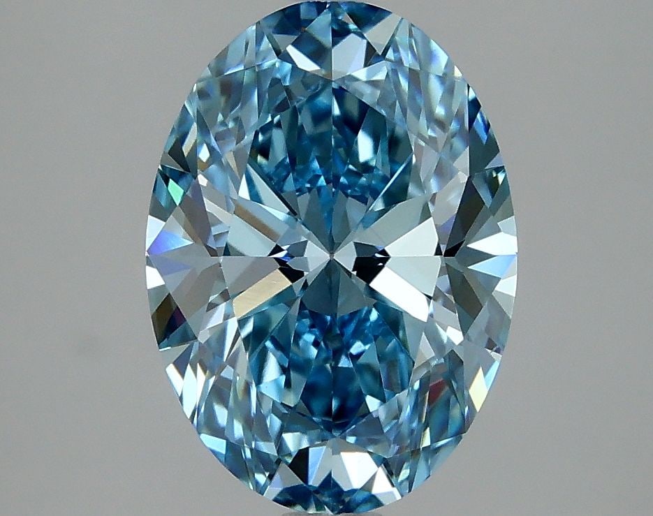 Loose Diamond - OVAL 2.51ct Fancy Vivid Blue VS1 (1 of 1)