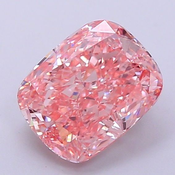 Loose Diamond - CUSHION MODIFIED 2.23ct Fancy Vivid Pink VVS2: Loose Diamond - CUSHION MODIFIED 2.23ct Fancy Vivid Pink VVS2 Source: This is a real non-mined Diamond that has been grown in a lab Shape: CUSHION MODIFIED Carats: 2.23 Color: Fancy Vivid Pink Certifi