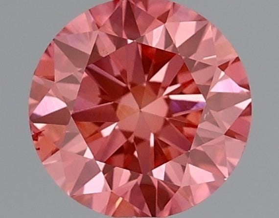 Loose Diamond - ROUND 0.49ct Fancy Vivid Pink SI1: Loose Diamond - ROUND 0.49ct Fancy Vivid Pink SI1 Source: This is a real non-mined Diamond that has been grown in a lab Shape: ROUND Carats: 0.49 Color: Fancy Vivid Pink Certification: IGI Video: