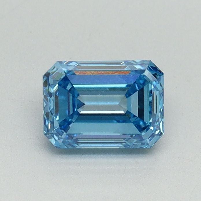 Loose Diamond - EMERALD 0.7ct Fancy Vivid Blue VVS2: Loose Diamond - EMERALD 0.7ct Fancy Vivid Blue VVS2 Source: This is a real non-mined Diamond that has been grown in a lab Shape: EMERALD Carats: 0.7 Color: Fancy Vivid Blue Certification: IGI Video: