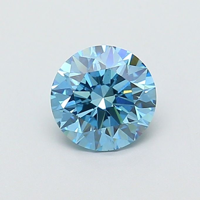 Ideal Loose Diamond - ROUND 1.13ct Fancy Vivid Blue VS2: Ideal Loose Diamond - ROUND 1.13ct Fancy Vivid Blue VS2 Source: This is a real non-mined Diamond that has been grown in a lab Shape: ROUND Carats: 1.13 Color: Fancy Vivid Blue Certification: IGI Video