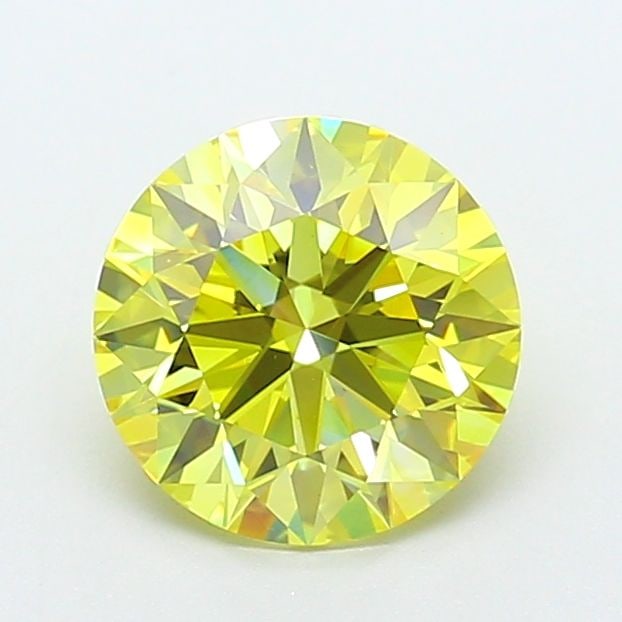 Ideal Loose Diamond - ROUND 1.8ct Fancy Intense Yellow VVS2 (1 of 1)