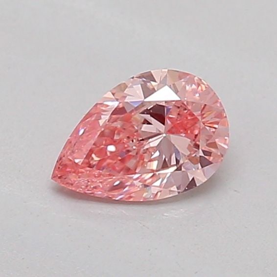 Loose Diamond - PEAR 0.21ct Fancy Vivid Pink SI2: Loose Diamond - PEAR 0.21ct Fancy Vivid Pink SI2 Source: This is a real non-mined Diamond that has been grown in a lab Shape: PEAR Carats: 0.21 Color: Fancy Vivid Pink Certification: IGI Video: