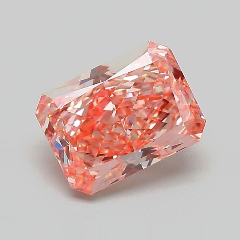 Loose Diamond - RADIANT 1.98ct Fancy Intense Pink VS1: Loose Diamond - RADIANT 1.98ct Fancy Intense Pink VS1 Source: This is a real non-mined Diamond that has been grown in a lab Shape: RADIANT Carats: 1.98 Color: Fancy Intense Pink Certification: IGI Vid