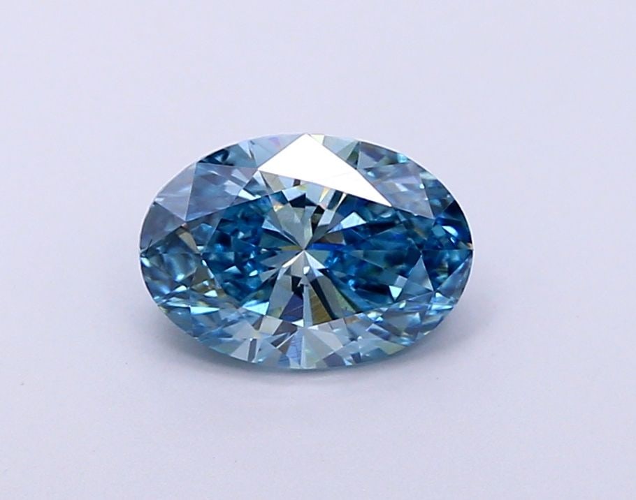 Loose Diamond - OVAL 1.51ct Fancy Vivid Blue VS2: Loose Diamond - OVAL 1.51ct Fancy Vivid Blue VS2 Source: This is a real non-mined Diamond that has been grown in a lab Shape: OVAL Carats: 1.51 Color: Fancy Vivid Blue Certification: IGI Video: