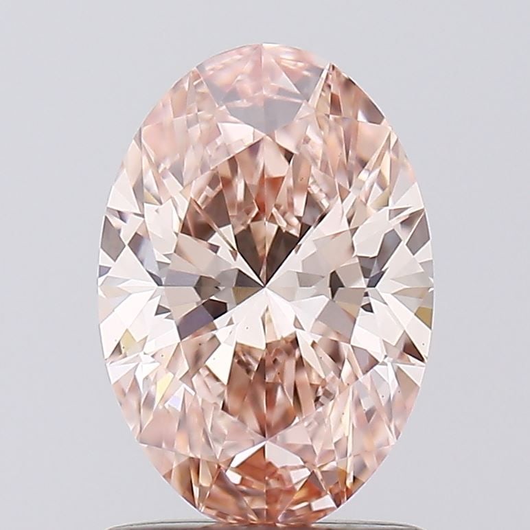 Loose Diamond - OVAL 1.07ct Fancy Vivid Pink VS2: Loose Diamond - OVAL 1.07ct Fancy Vivid Pink VS2 Source: This is a real non-mined Diamond that has been grown in a lab Shape: OVAL Carats: 1.07 Color: Fancy Vivid Pink Certification: NONE Video: