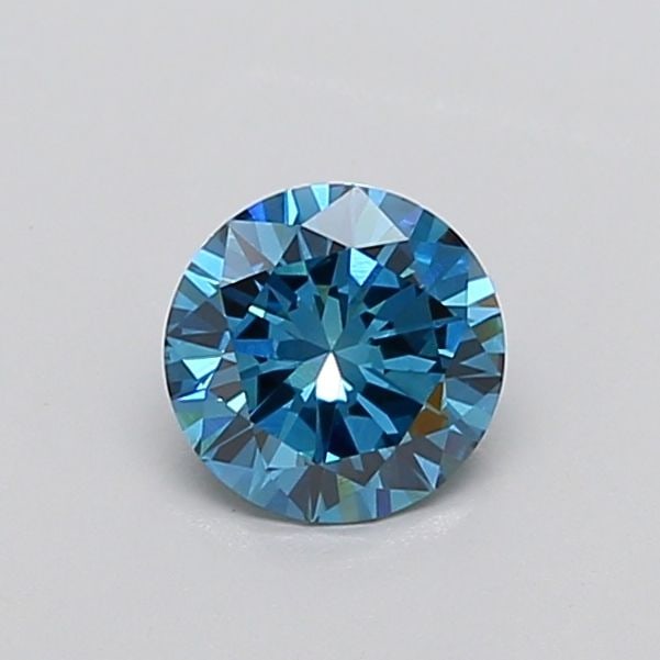 Loose Diamond - ROUND 1.01ct Fancy Vivid Blue VS1 (1 of 1)