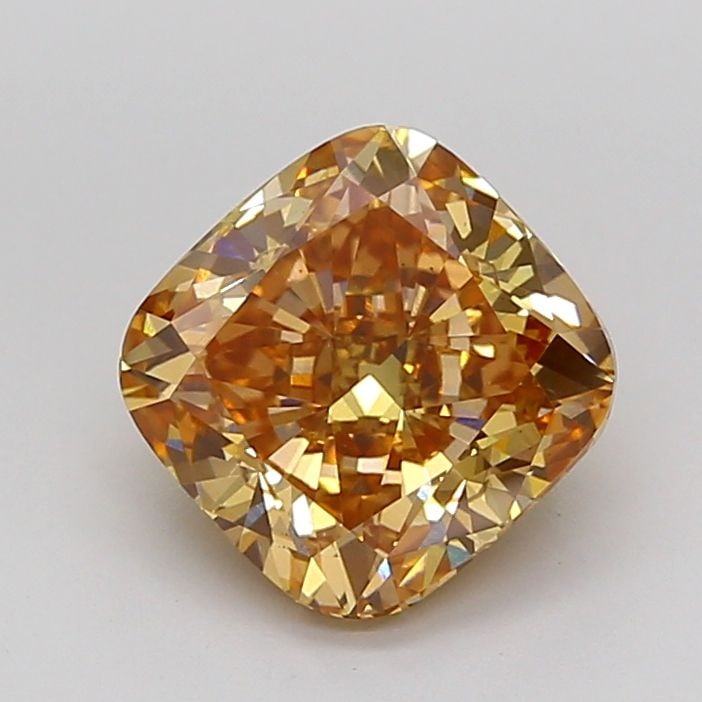Loose Diamond - CUSHION MODIFIED 3.01ct Fancy Yellow Brown VS2: Loose Diamond - CUSHION MODIFIED 3.01ct Fancy Yellow Brown VS2 Source: This is a real non-mined Diamond that has been grown in a lab Shape: CUSHION MODIFIED Carats: 3.01 Color: Fancy Yellow Brown Cert