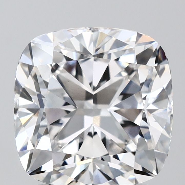 Loose Diamond - CUSHION BRILLIANT 2.08ct F VS1: Loose Diamond - CUSHION BRILLIANT 2.08ct F VS1 Source: This is a real non-mined Diamond that has been grown in a lab Shape: CUSHION BRILLIANT Carats: 2.08 Color: F Clarity: VS1 Certification: IGI Vide