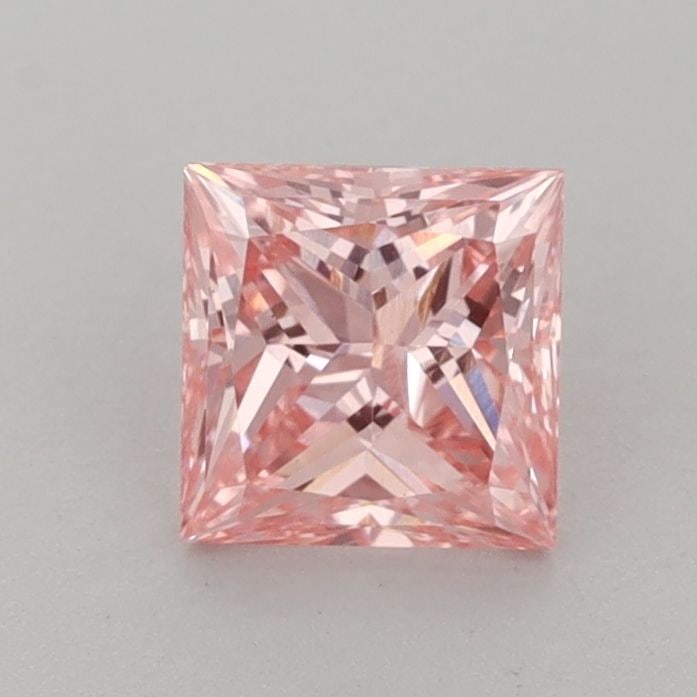 Loose Diamond - PRINCESS 0.85ct Fancy Vivid Pink VS1: Loose Diamond - PRINCESS 0.85ct Fancy Vivid Pink VS1 Source: This is a real non-mined Diamond that has been grown in a lab Shape: PRINCESS Carats: 0.85 Color: Fancy Vivid Pink Certification: IGI Video