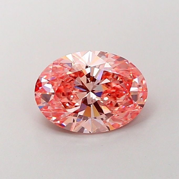 Loose Diamond - OVAL 2.02ct Fancy Intense Pink VS1: Loose Diamond - OVAL 2.02ct Fancy Intense Pink VS1 Source: This is a real non-mined Diamond that has been grown in a lab Shape: OVAL Carats: 2.02 Color: Fancy Intense Pink Certification: IGI Video: