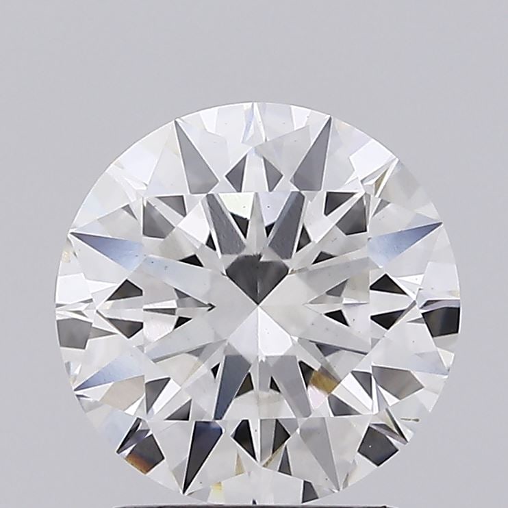 Loose Diamond - Round 2.35ct F VS2: Loose Diamond - Round 2.35ct F VS2 Source: This is a real non-mined Diamond that has been grown in a lab Shape: Round Carats: 2.35 Color: F Clarity: VS2 Certification: IGI PLEASE NOTE: Framed, Large,