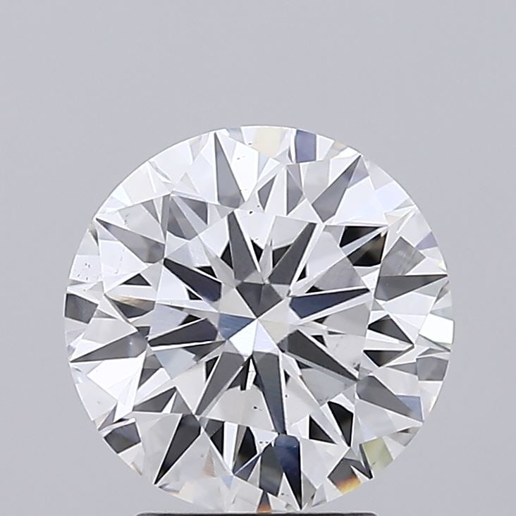 Loose Diamond - Round 2.64ct E VS2: Loose Diamond - Round 2.64ct E VS2 Source: This is a real non-mined Diamond that has been grown in a lab Shape: Round Carats: 2.64 Color: E Clarity: VS2 Certification: IGI PLEASE NOTE: Framed, Large,