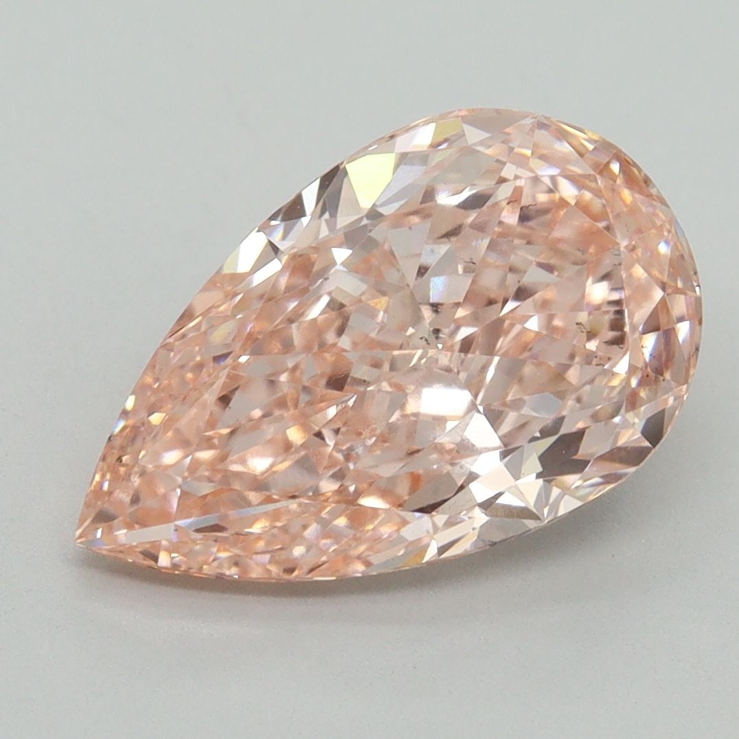 Loose Diamond - PEAR 3.76ct Fancy Vivid Pink VS2: Loose Diamond - PEAR 3.76ct Fancy Vivid Pink VS2 Source: This is a real non-mined Diamond that has been grown in a lab Shape: PEAR Carats: 3.76 Color: Fancy Vivid Pink Certification: IGI Video: