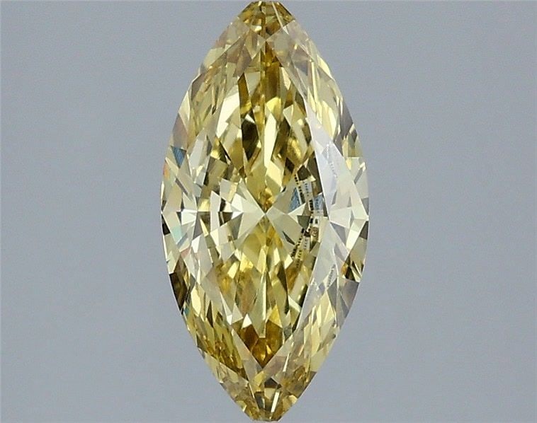 Loose Diamond - MARQUISE 1.18ct Fancy Intense Yellow VS1: Loose Diamond - MARQUISE 1.18ct Fancy Intense Yellow VS1 Source: This is a real non-mined Diamond that has been grown in a lab Shape: MARQUISE Carats: 1.18 Color: Fancy Intense Yellow Certification: I
