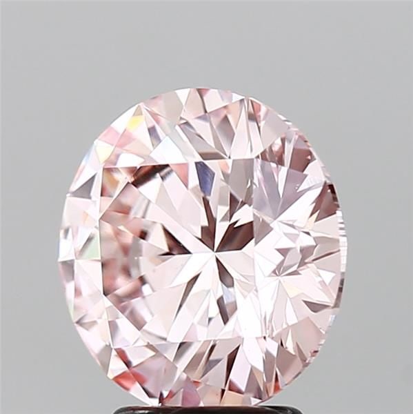 Loose Diamond - ROUND 3.5ct Fancy Pink VS1: Loose Diamond - ROUND 3.5ct Fancy Pink VS1 Source: This is a real non-mined Diamond that has been grown in a lab Shape: ROUND Carats: 3.5 Color: Fancy Pink Certification: IGI Video: