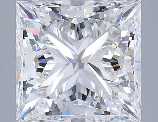 Loose Diamond - PRINCESS 2.76ct E VVS2: Loose Diamond - PRINCESS 2.76ct E VVS2 Source: This is a real non-mined Diamond that has been grown in a lab Shape: PRINCESS Carats: 2.76 Color: E Clarity: VVS2 Certification: IGI Video:
