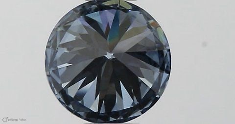 Loose Diamond - ROUND 0.45ct Fancy Vivid Blue VS1: Loose Diamond - ROUND 0.45ct Fancy Vivid Blue VS1 Source: This is a real non-mined Diamond that has been grown in a lab Shape: ROUND Carats: 0.45 Color: Fancy Vivid Blue Certification: IGI Video: