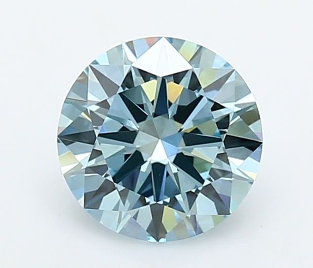 Loose Diamond - ROUND 1.21ct Fancy Intense Greenish Blue VVS1: Loose Diamond - ROUND 1.21ct Fancy Intense Greenish Blue VVS1 Source: This is a real non-mined Diamond that has been grown in a lab Shape: ROUND Carats: 1.21 Color: Fancy Intense Greenish Blue Certifi
