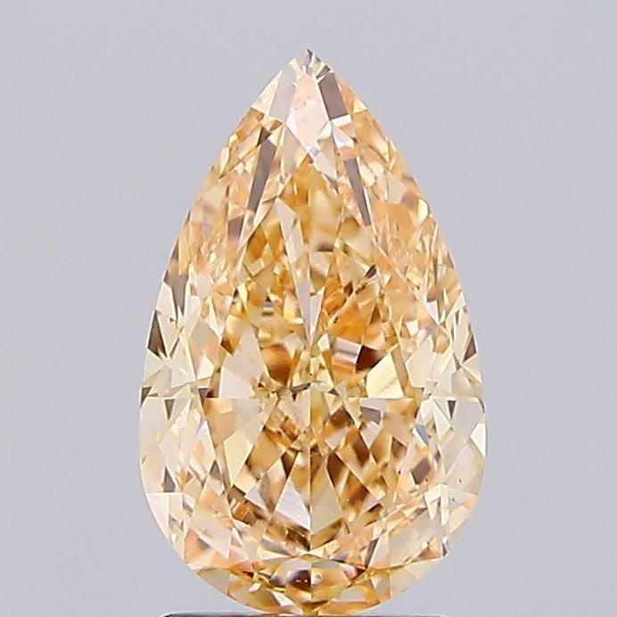 Loose Diamond - PEAR 3.03ct Fancy Intense Yellow VS1: Loose Diamond - PEAR 3.03ct Fancy Intense Yellow VS1 Source: This is a real non-mined Diamond that has been grown in a lab Shape: PEAR Carats: 3.03 Color: Fancy Intense Yellow Certification: IGI Video