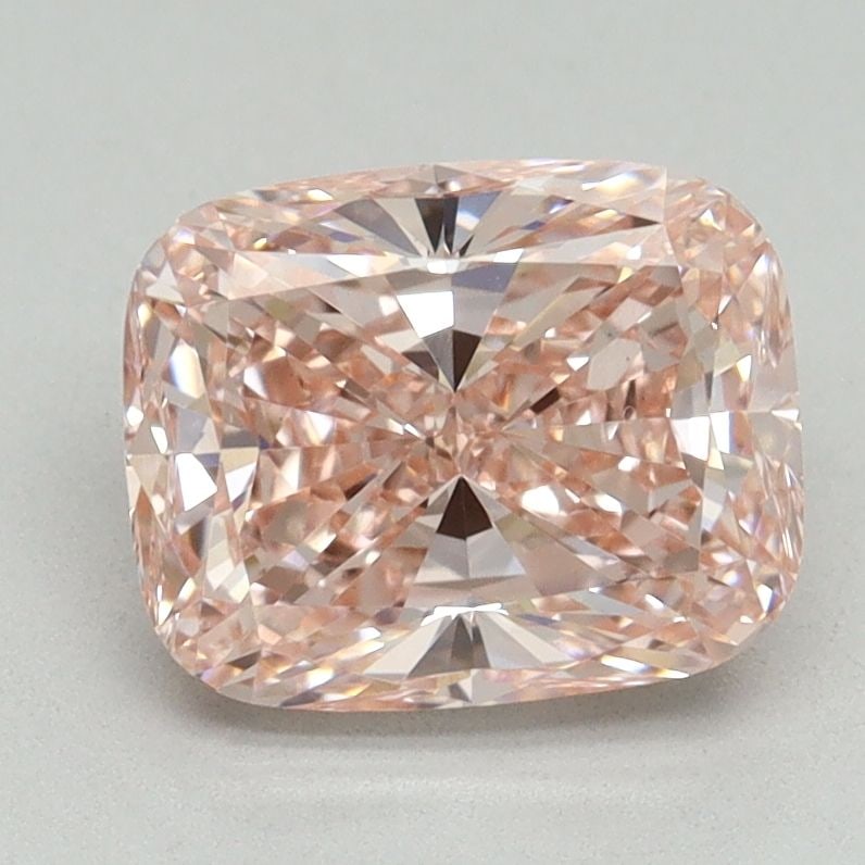 Loose Diamond - CUSHION BRILLIANT 2.04ct Fancy Intense Pink VS1: Loose Diamond - CUSHION BRILLIANT 2.04ct Fancy Intense Pink VS1 Source: This is a real non-mined Diamond that has been grown in a lab Shape: CUSHION BRILLIANT Carats: 2.04 Color: Fancy Intense Pink Ce