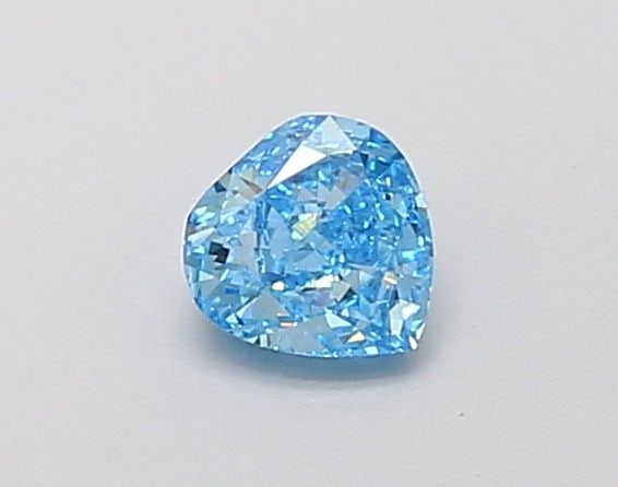 Loose Diamond - HEART 0.37ct Fancy Intense Blue VVS2: Loose Diamond - HEART 0.37ct Fancy Intense Blue VVS2 Source: This is a real non-mined Diamond that has been grown in a lab Shape: HEART Carats: 0.37 Color: Fancy Intense Blue Certification: NONE Video