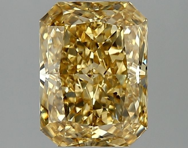 Loose Diamond - RADIANT 2.09ct Fancy Intense Yellow VS2: Loose Diamond - RADIANT 2.09ct Fancy Intense Yellow VS2 Source: This is a real non-mined Diamond that has been grown in a lab Shape: RADIANT Carats: 2.09 Color: Fancy Intense Yellow Certification: IGI