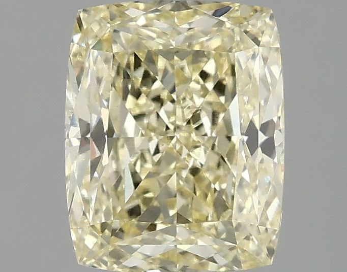 Loose Diamond - CUSHION MODIFIED 2.1ct Fancy Vivid Yellow VS1: Loose Diamond - CUSHION MODIFIED 2.1ct Fancy Vivid Yellow VS1 Source: This is a real non-mined Diamond that has been grown in a lab Shape: CUSHION MODIFIED Carats: 2.1 Color: Fancy Vivid Yellow