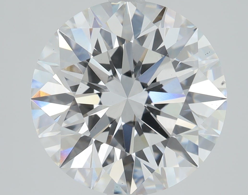 Loose Diamond - Round 3.21ct E VS2: Loose Diamond - Round 3.21ct E VS2 Source: This is a real non-mined Diamond that has been grown in a lab Shape: Round Carats: 3.21 Color: E Clarity: VS2 Certification: IGI PLEASE NOTE: Framed, Large,