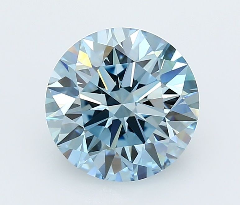 Ideal Loose Diamond - ROUND 3.03ct Fancy Vivid Blue VVS2: Ideal Loose Diamond - ROUND 3.03ct Fancy Vivid Blue VVS2 Source: This is a real non-mined Diamond that has been grown in a lab Shape: ROUND Carats: 3.03 Color: Fancy Vivid Blue Certification: IGI Vide