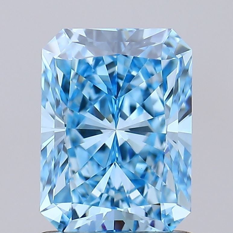 Loose Diamond - RADIANT 1.54ct Fancy Vivid Blue VVS2 (1 of 1)