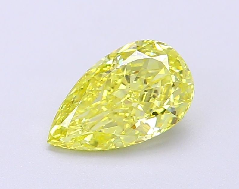 Loose Diamond - PEAR 1.07ct Fancy Vivid Yellow IF: Loose Diamond - PEAR 1.07ct Fancy Vivid Yellow IF Source: This is a real non-mined Diamond that has been grown in a lab Shape: PEAR Carats: 1.07 Color: Fancy Vivid Yellow Certification: IGI Video: