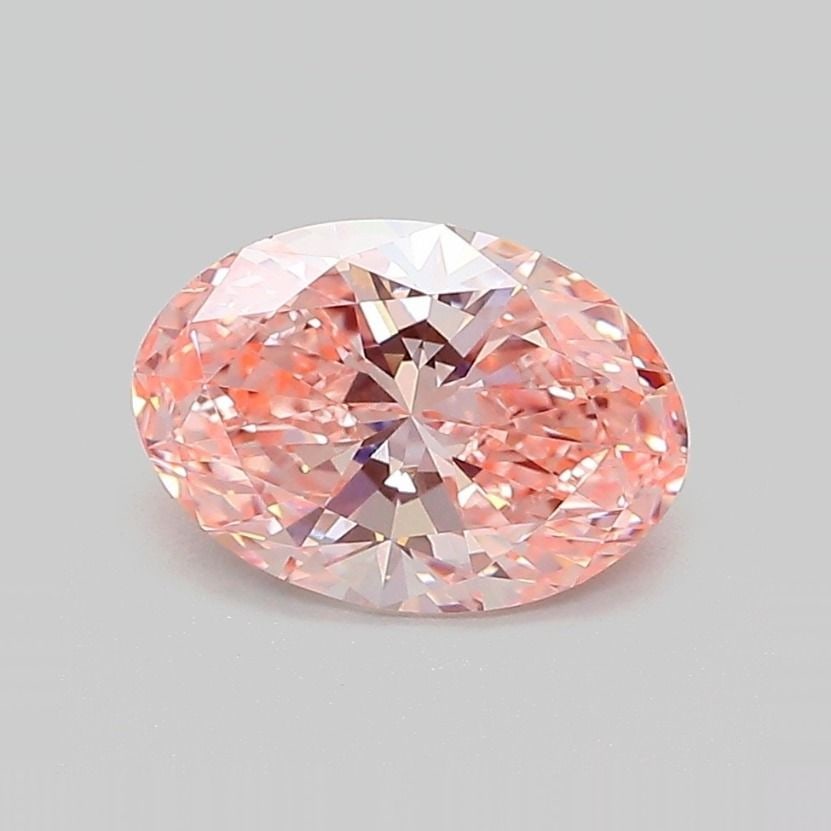 Loose Diamond - OVAL 1.51ct Fancy Vivid Pink VS1: Loose Diamond - OVAL 1.51ct Fancy Vivid Pink VS1 Source: This is a real non-mined Diamond that has been grown in a lab Shape: OVAL Carats: 1.51 Color: Fancy Vivid Pink Certification: IGI Video: