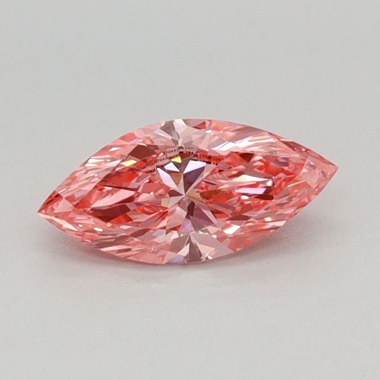 Loose Diamond - MARQUISE 0.32ct Fancy Vivid Pink VVS2: Loose Diamond - MARQUISE 0.32ct Fancy Vivid Pink VVS2 Source: This is a real non-mined Diamond that has been grown in a lab Shape: MARQUISE Carats: 0.32 Color: Fancy Vivid Pink Certification: IGI Vide