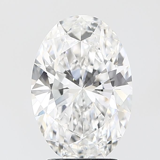 Loose Diamond - OVAL 2.56ct E VVS1: Loose Diamond - OVAL 2.56ct E VVS1 Source: This is a real non-mined Diamond that has been grown in a lab Shape: OVAL Carats: 2.56 Color: E Clarity: VVS1 Certification: IGI Video: