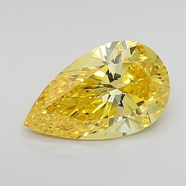 Loose Diamond - PEAR 1.05ct Fancy Vivid Yellow VS1: Loose Diamond - PEAR 1.05ct Fancy Vivid Yellow VS1 Source: This is a real non-mined Diamond that has been grown in a lab Shape: PEAR Carats: 1.05 Color: Fancy Vivid Yellow Certification: IGI Video: