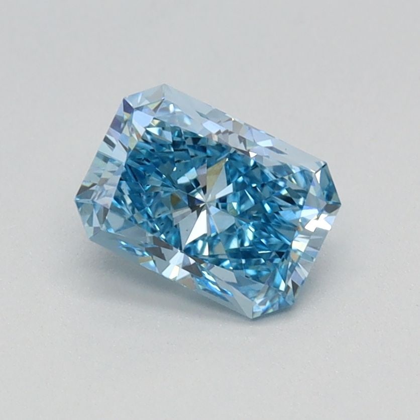 Loose Diamond - RADIANT 0.7ct Fancy Vivid Blue VS2 (1 of 1)
