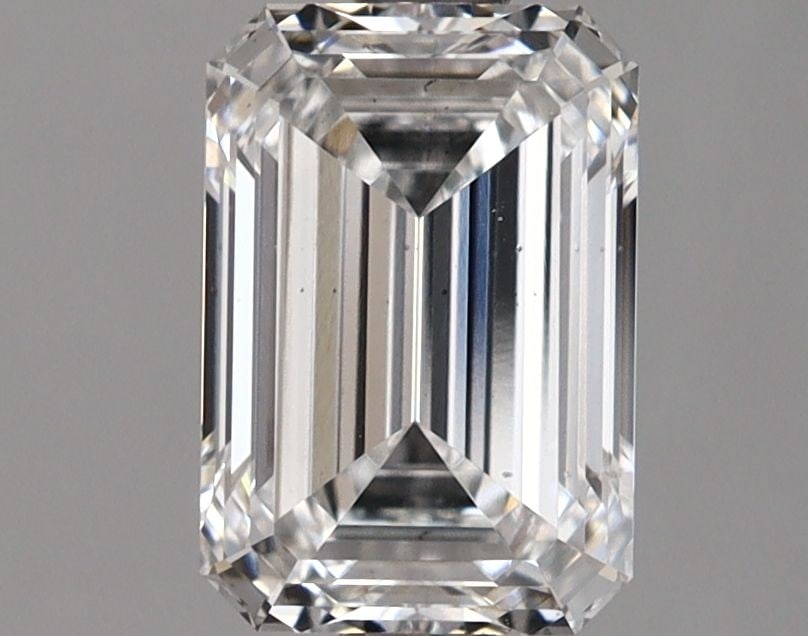 Loose Diamond - EMERALD 1.69ct E VS2: Loose Diamond - EMERALD 1.69ct E VS2 Source: This is a real non-mined Diamond that has been grown in a lab Shape: EMERALD Carats: 1.69 Color: E Clarity: VS2 Certification: IGI Video: