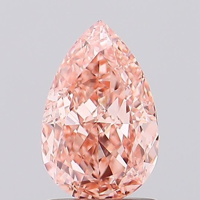 Loose Diamond - PEAR 1.51ct Fancy Intense Pink VVS2: Loose Diamond - PEAR 1.51ct Fancy Intense Pink VVS2 Source: This is a real non-mined Diamond that has been grown in a lab Shape: PEAR Carats: 1.51 Color: Fancy Intense Pink Certification: IGI Video: